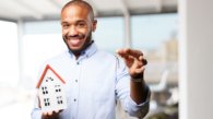 black businessman happy expression