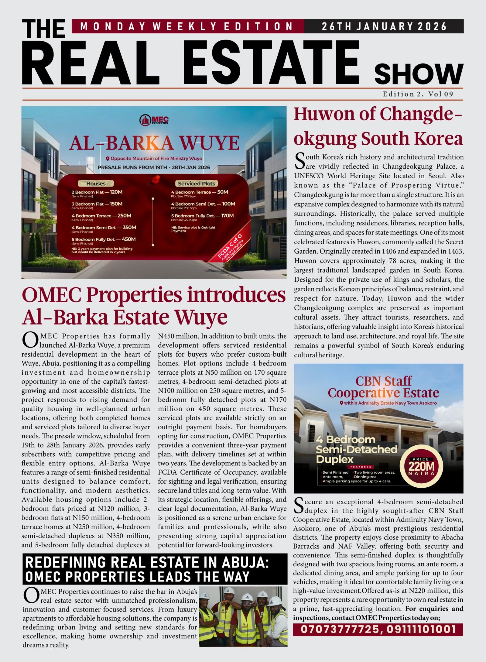 Redefining Real Estate in Abuja - OMEC