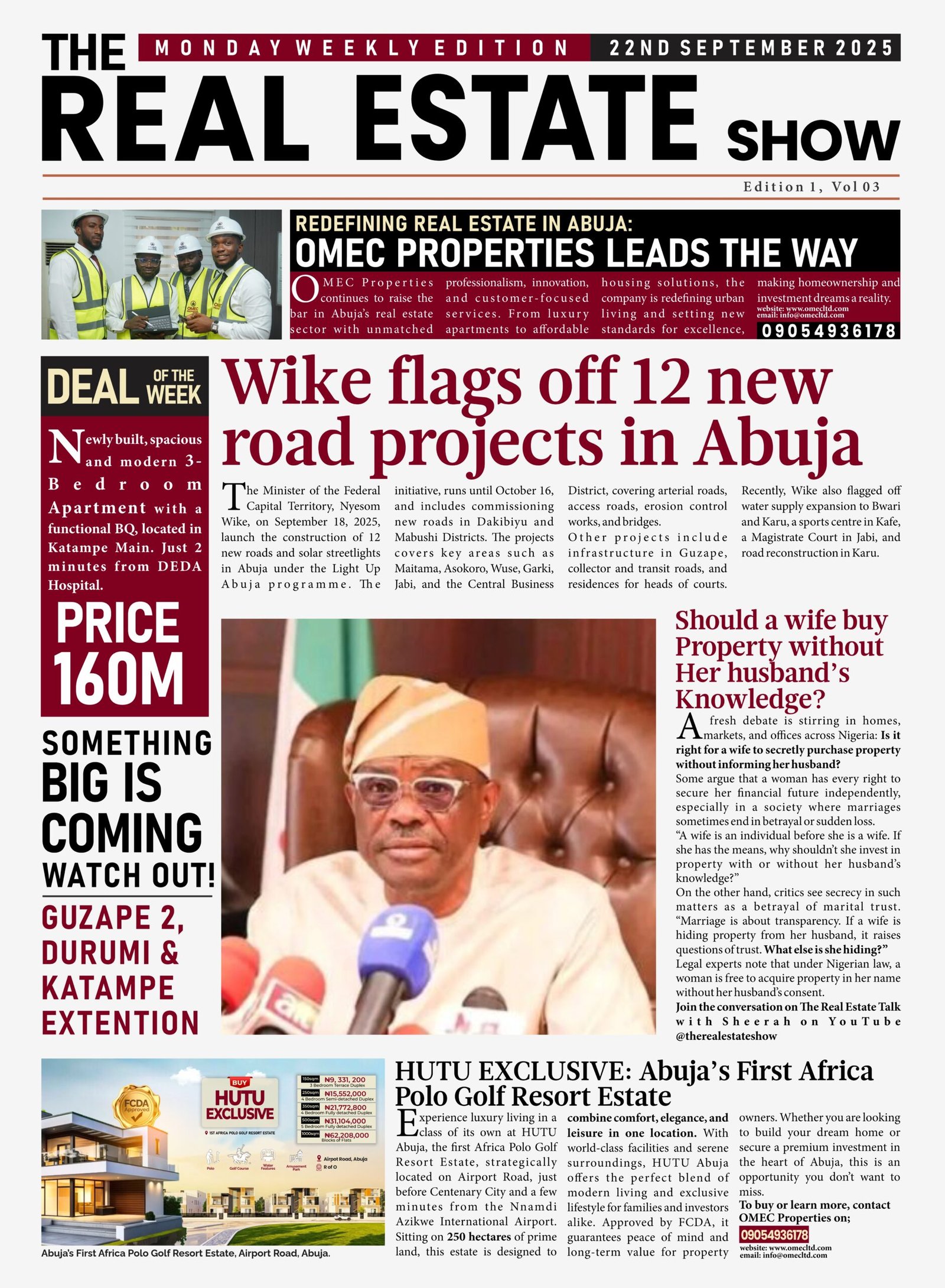 Wike flags off 21 new roads in Abuja