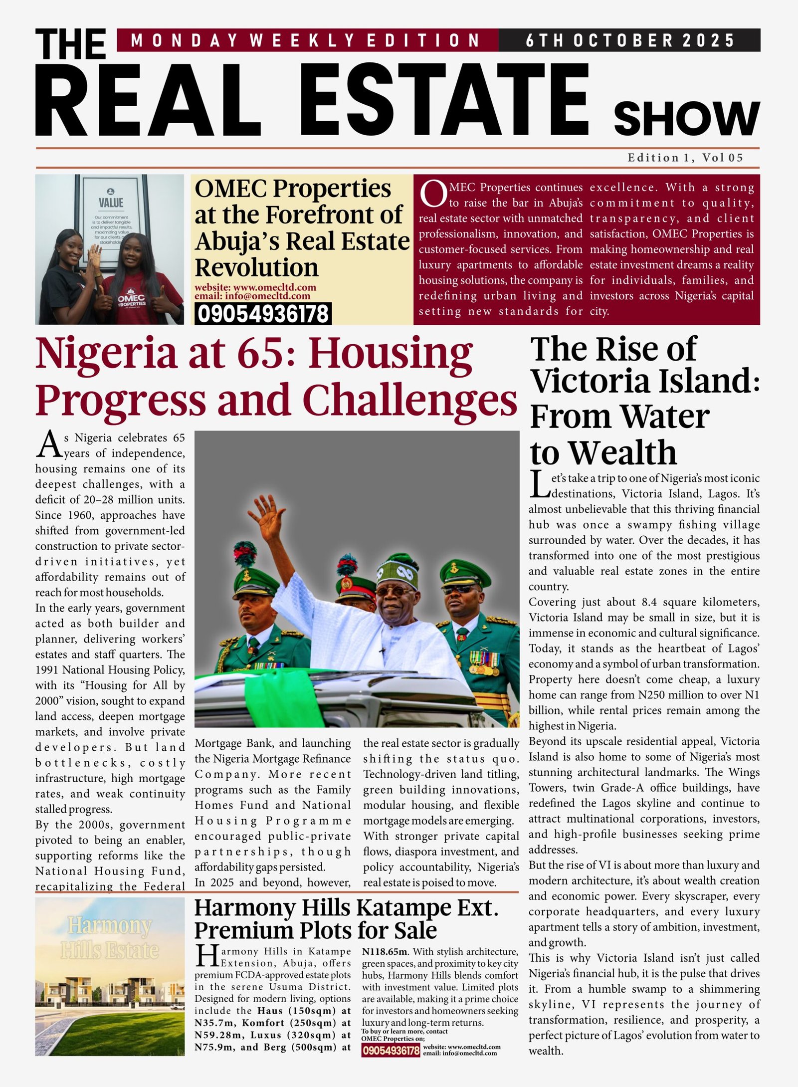 NIGERIA @ 65: Housing Problems & Challeneges