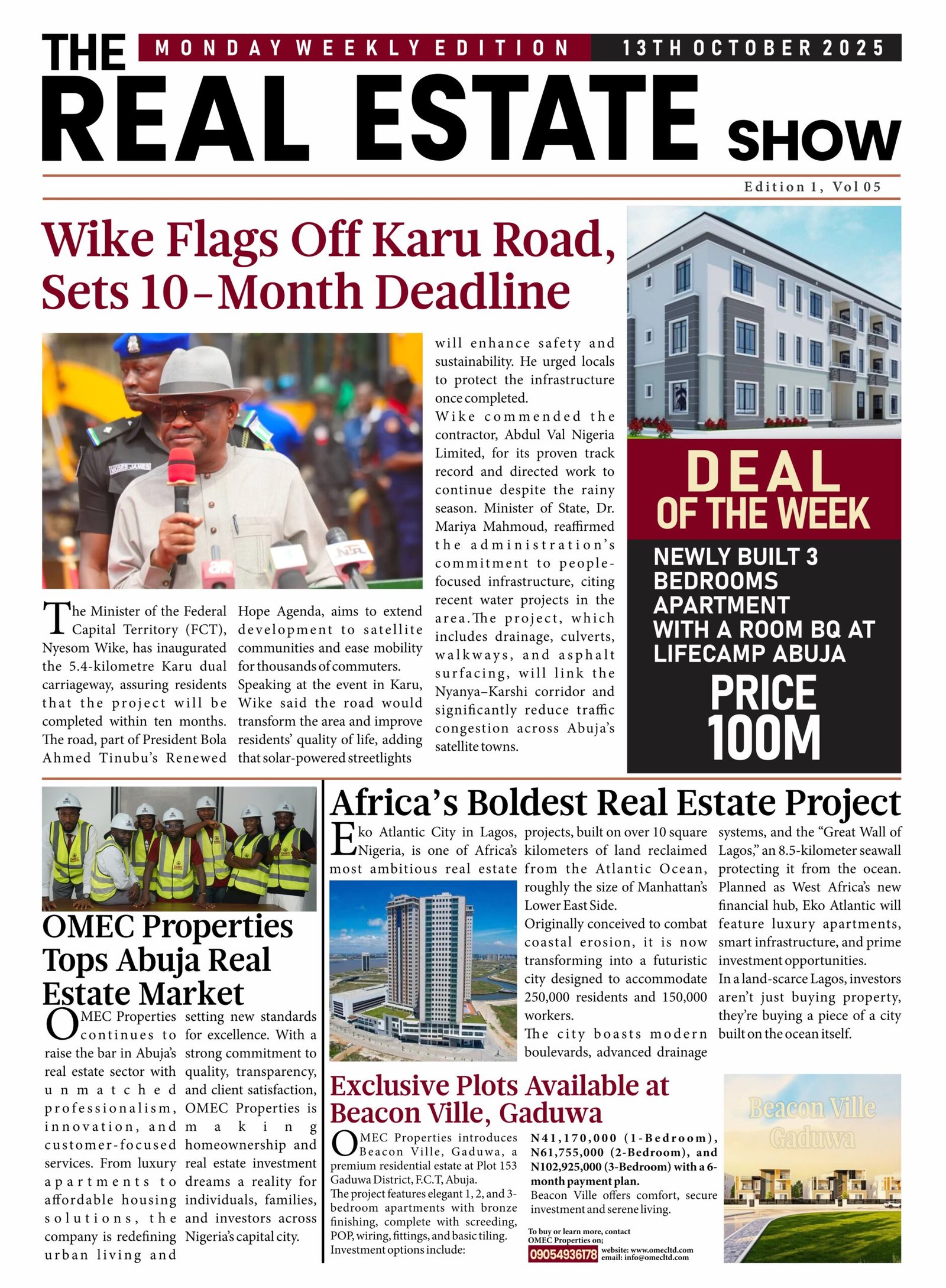 WIKE Flags off Karu Road