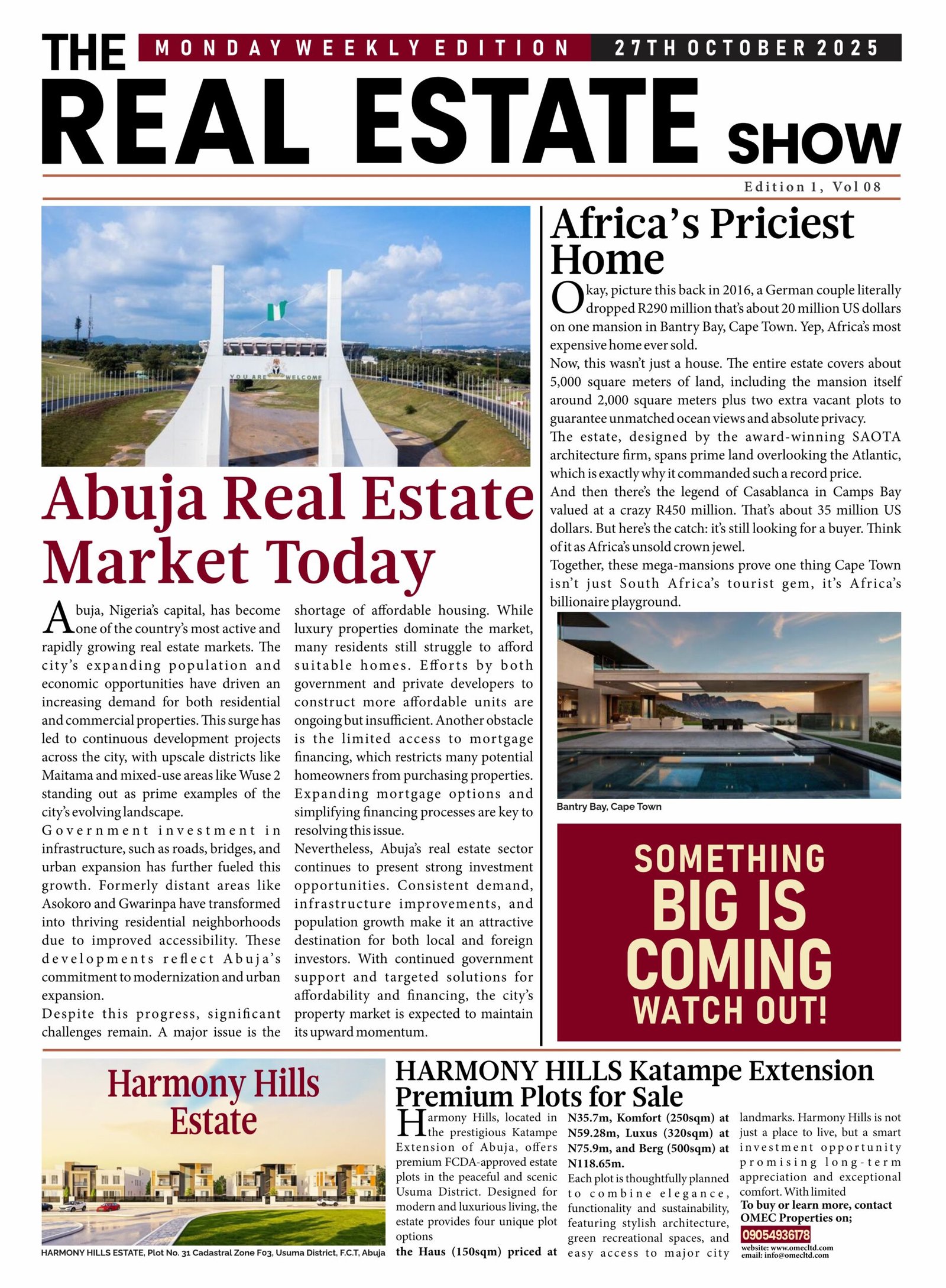 Abuja Real Estate Market today